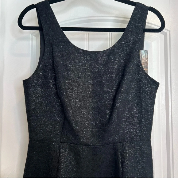 Cooperative Urban Outfitters Sparkly Black Bow Mini Dress. Size 10. NWT. - Picture 7 of 14